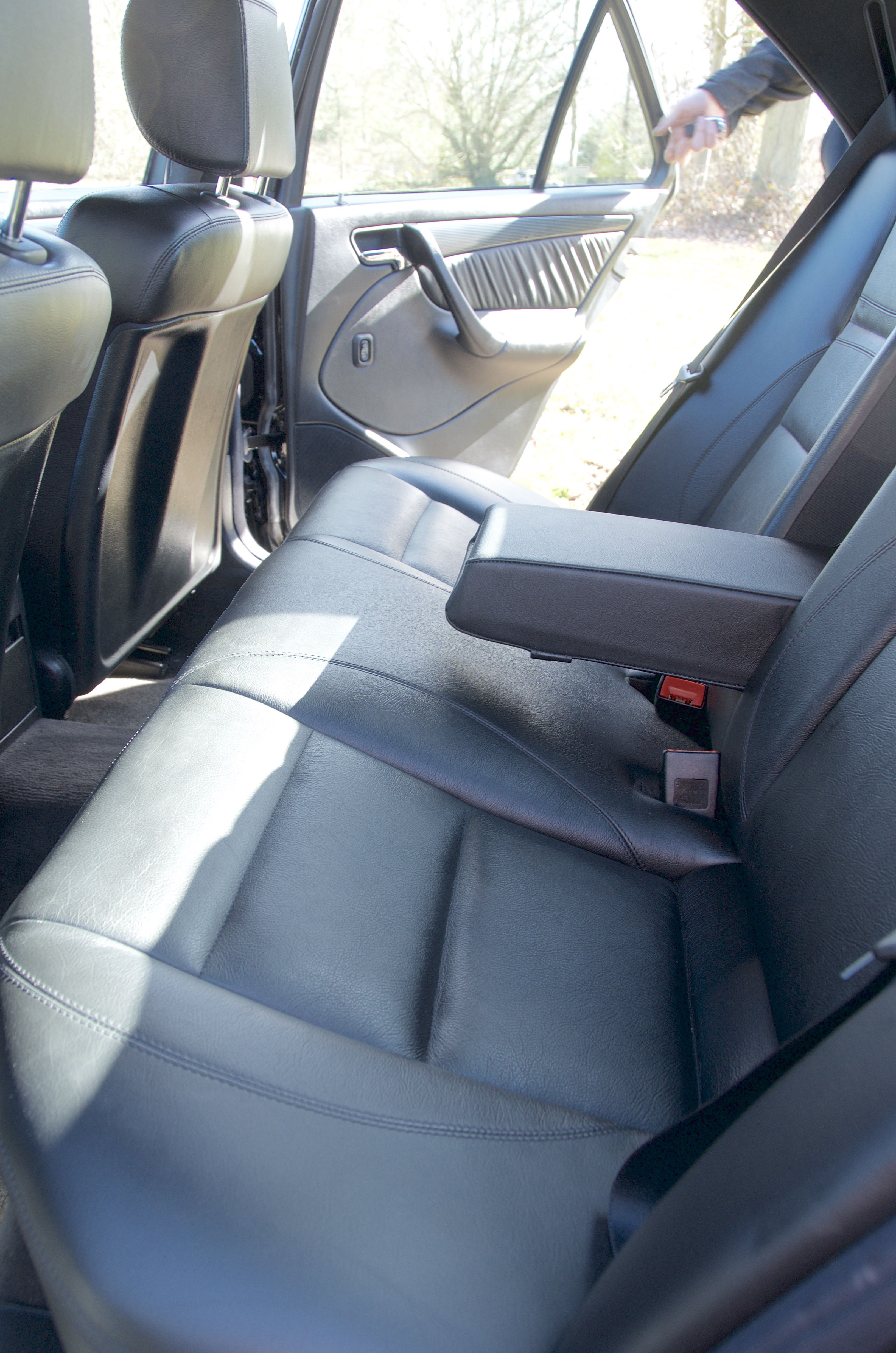 Mercedes C43 AMG Rear Seat