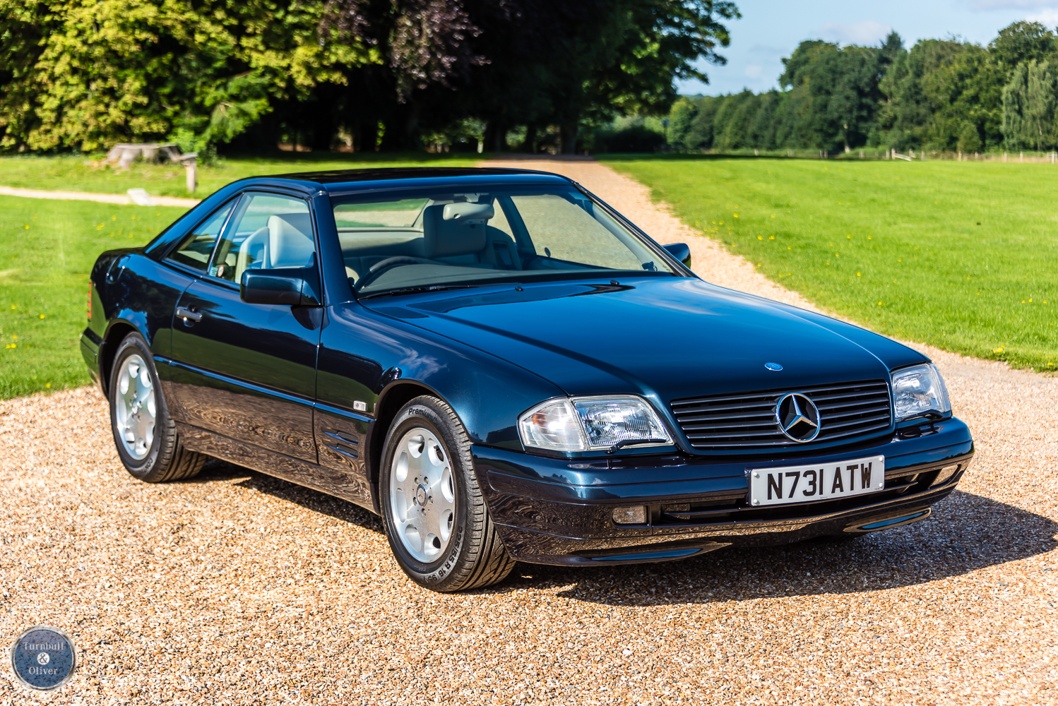 1995 Mercedes-Benz SL320 Black Green