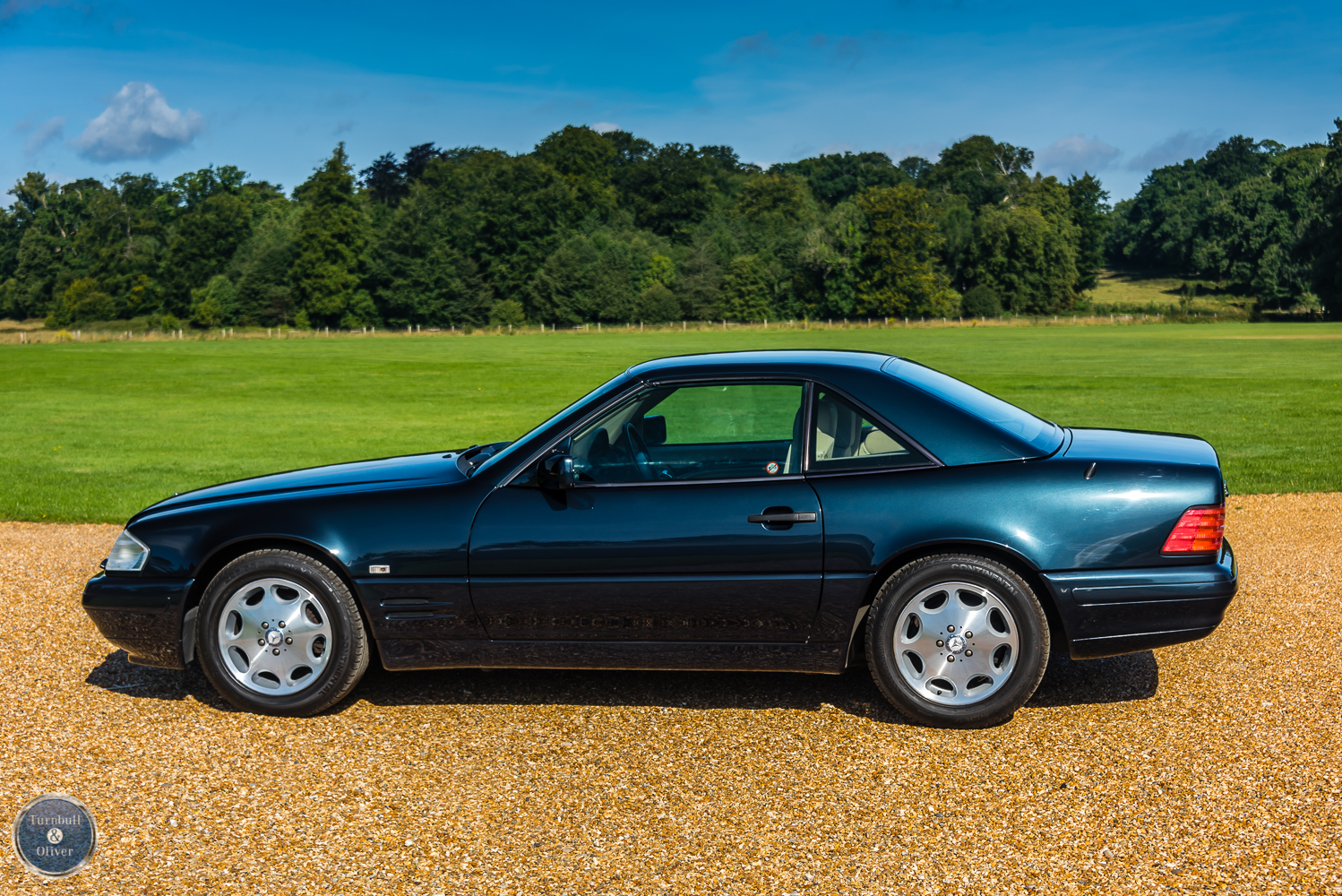 1995 Mercedes-Benz SL320 Black Green