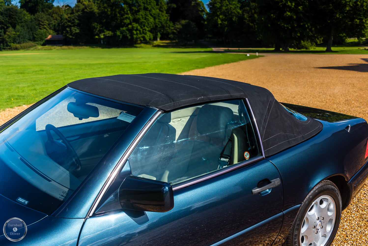 1995 Mercedes-Benz SL320 Black Green