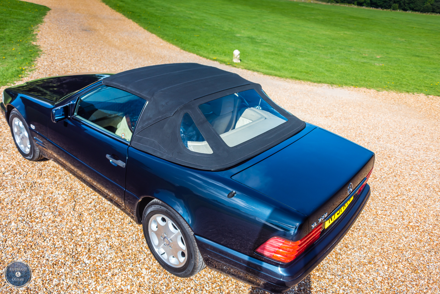 1995 Mercedes-Benz SL320 Black Green