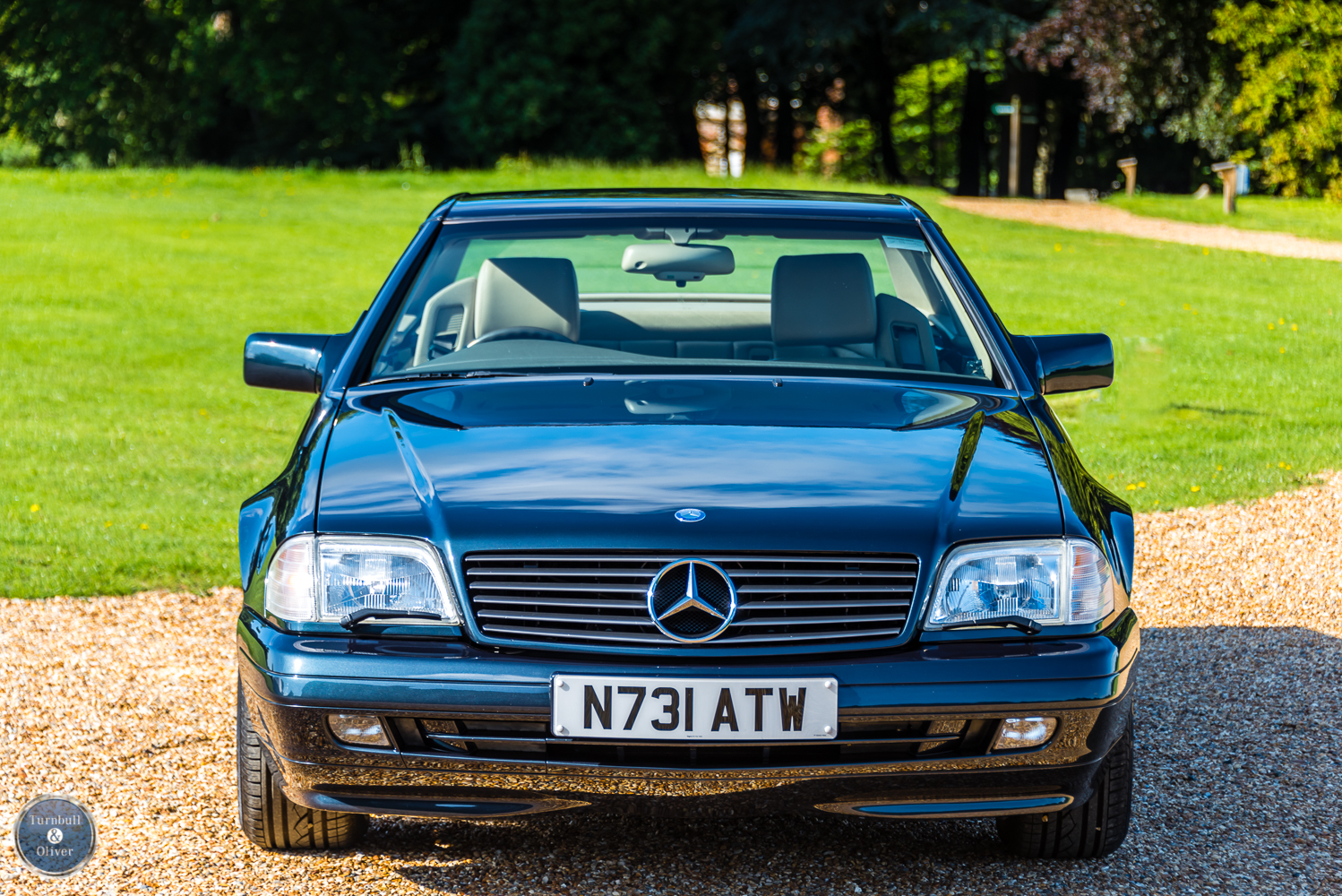 1995 Mercedes-Benz SL320 Black Green