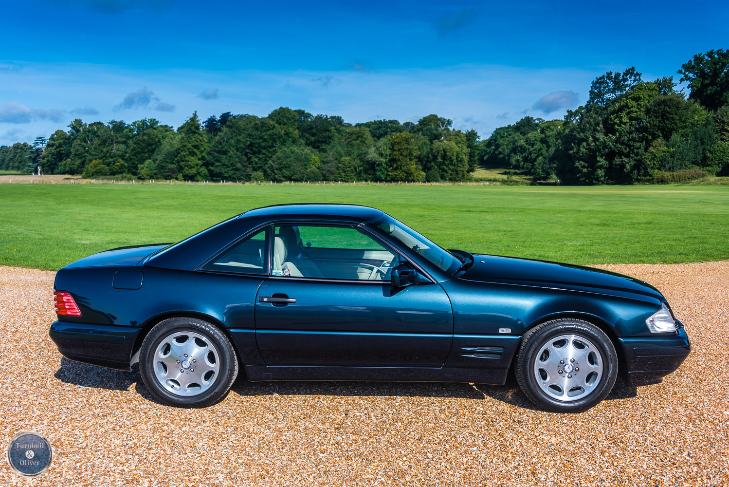 1995 Mercedes-Benz SL320 Black Green