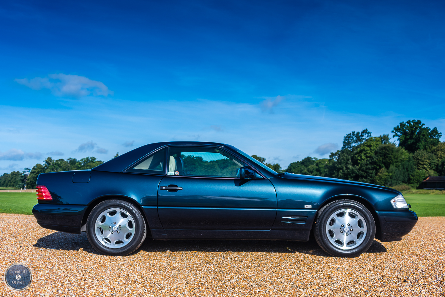 1995 Mercedes-Benz SL320 Black Green