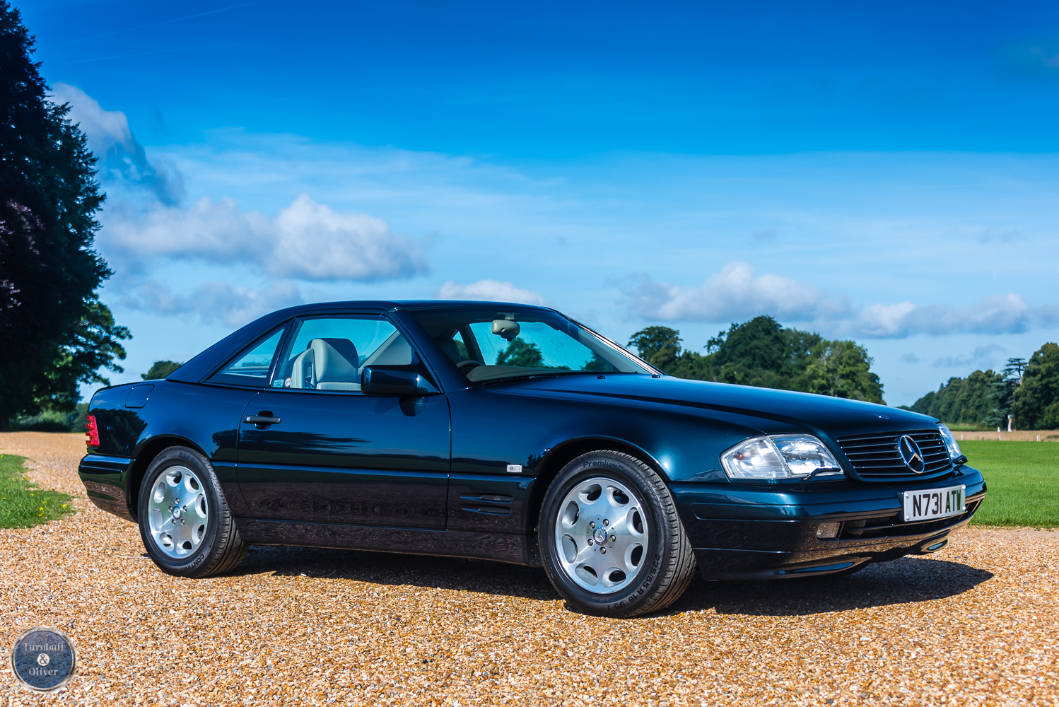 1995 Mercedes-Benz SL320 Black Green