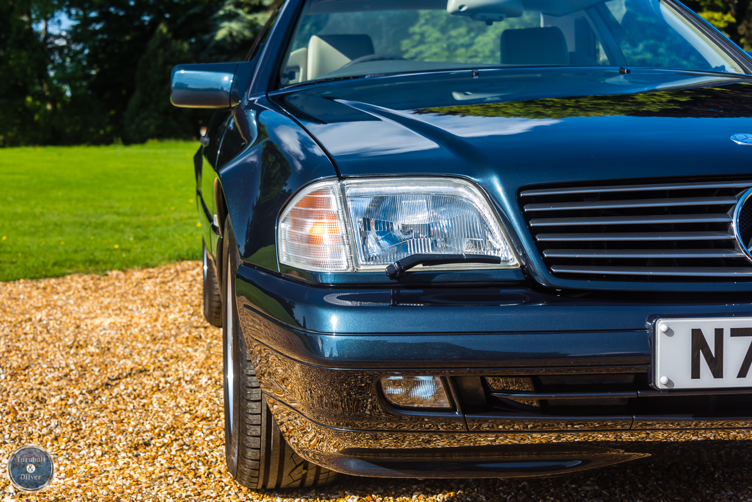 1995 Mercedes-Benz SL320 Black Green