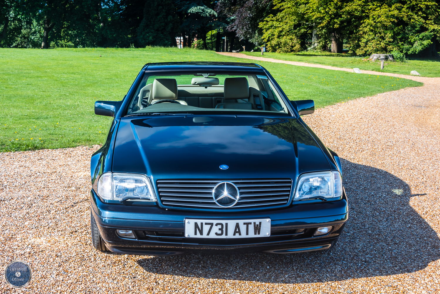 1995 Mercedes-Benz SL320 Black Green