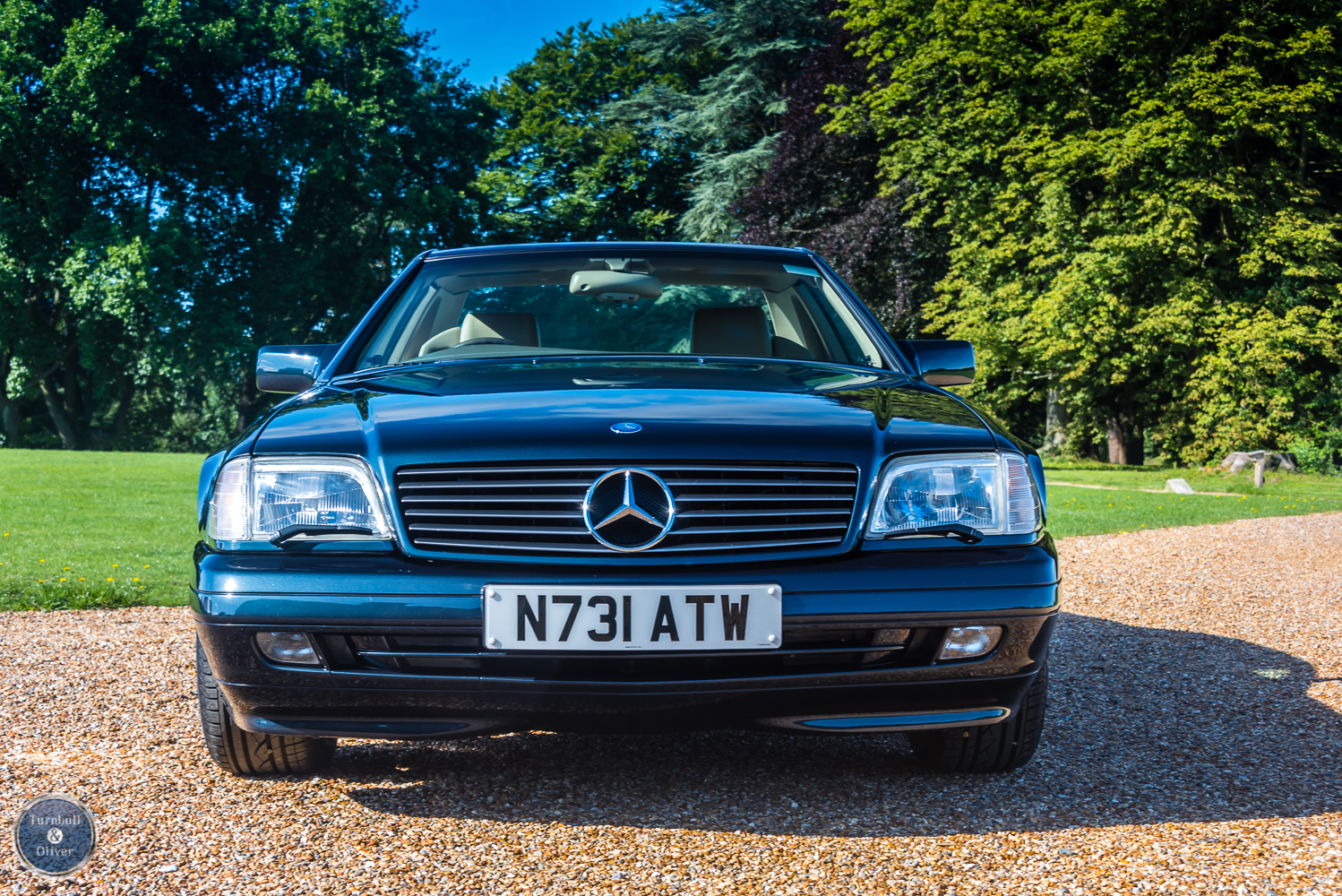 1995 Mercedes-Benz SL320 Black Green