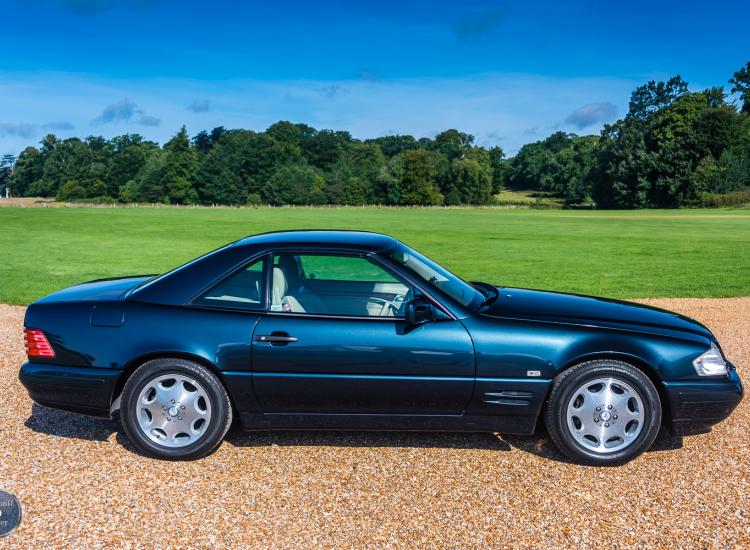 1995 Mercedes-Benz SL320 Black Green